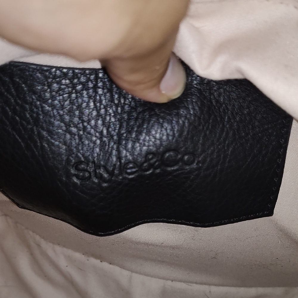 Style & Co. Black Crossbody Bag - Picture 6 of 13
